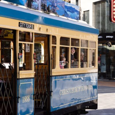 Tram at Riverside Market - small