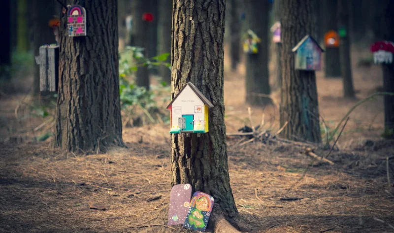 Bottle Lake Fairy Village
